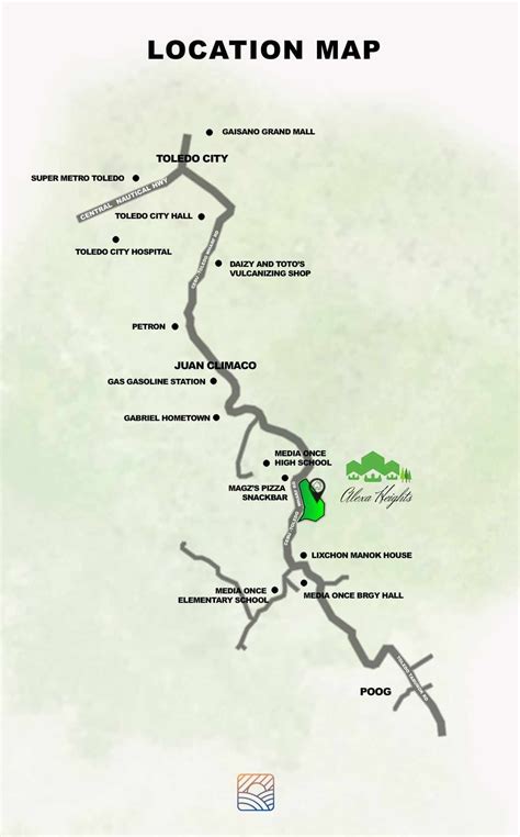 Land Bank Locations in Bogo City.